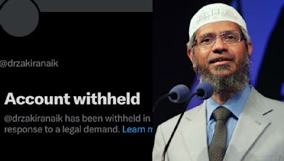 Controversial Islamist Zakir Naik’s Twitter (X) Account Withheld In India