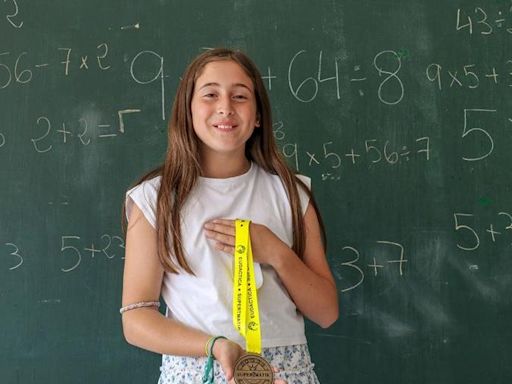 Marina, una niña de 12 años de Cantabria, es el segundo cerebro más rápido del mundo