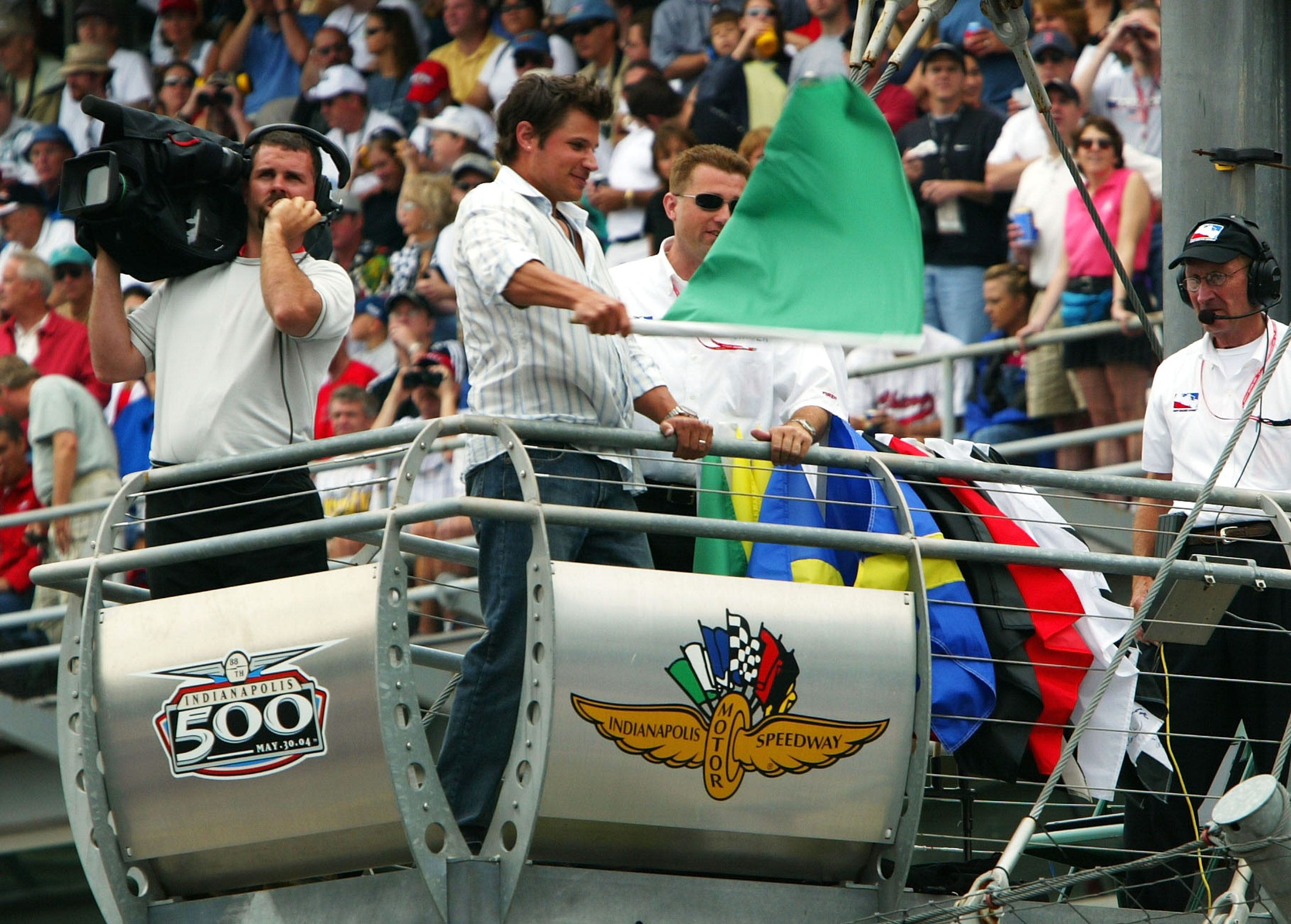 Honorary starters wave the green flag at the Indy 500. Here's who's done it.