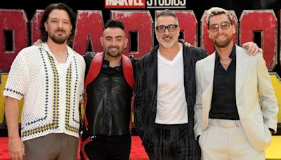 *NSYNC — Minus Justin Timberlake — Reunites Again at Deadpool & Wolverine Premiere in New York City