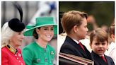 Candid photos of the royal family at King Charles' birthday parade