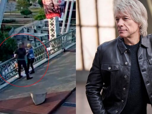 Jon Bon Jovi salva a mujer de saltar de puente [Video]