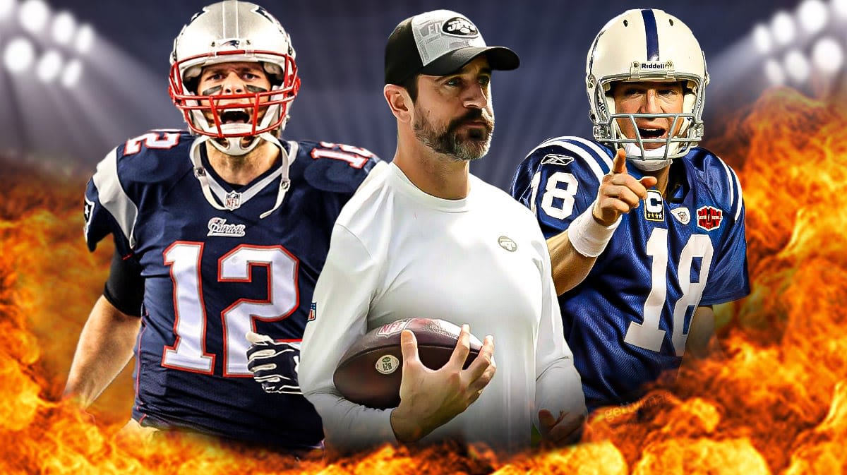 The 'fiery' reason Jets QB Aaron Rodgers just got compared to Tom Brady, Peyton Manning