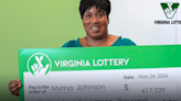 La mujer que jugó la Lotería de Virginia sin salir de su casa y ganó más de 600.000 dólares