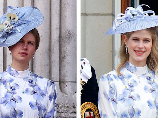 Lady Louise Windsor Rewears Her Coronation Dress for Trooping the Colour 2024