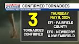 3 tornadoes confirmed in the Midlands