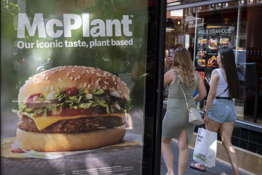 McDonald's plant-based burger fizzles out — even in San Francisco, company says