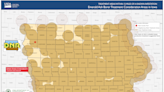 The ash tree-eating emerald ash borer is now found in all but two of Iowa's 99 counties