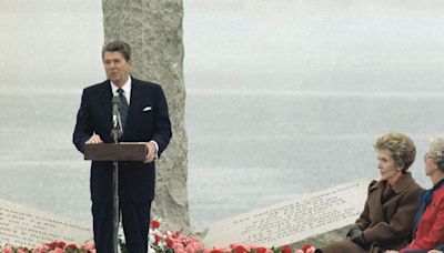 Opinion | Reagan at Pointe du Hoc, 40 Years Later