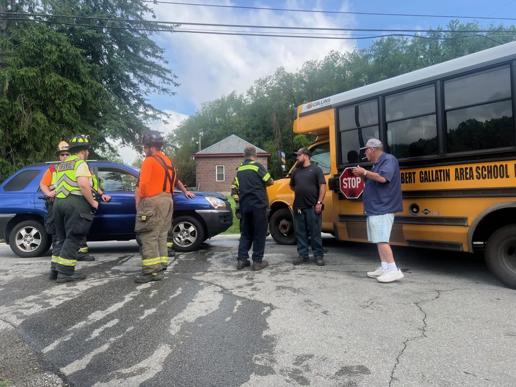 School bus, SUV crash in Georges Township