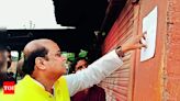 BJP MLA threatens official in viral video over demolition drive | Kanpur News - Times of India