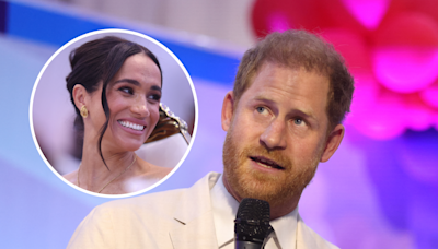 Prince Harry's gesture to Meghan Markle highlighted by fans