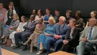 King Charles and Queen Camilla visit Royal Academy of Dramatic Art