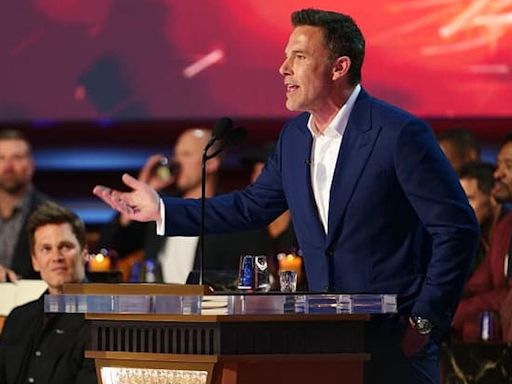 Julian Edelman and Drew Bledsoe Slam Ben Affleck's 'Weird' Speech at Tom Brady's Roast: 'What Is He Talking About?'