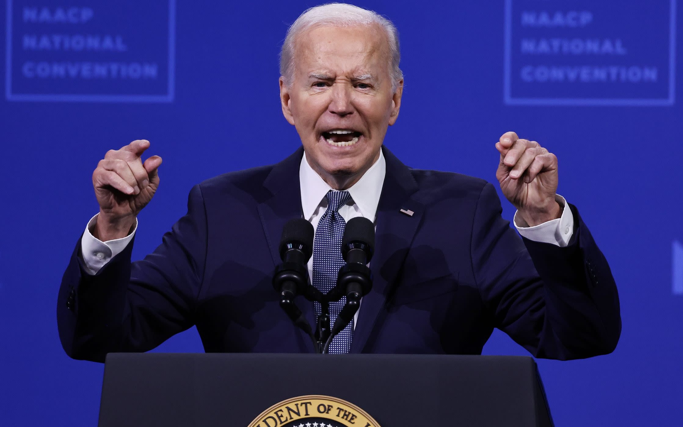 Joe Biden insists he will stay in race despite allies urging him to ‘pass the torch’