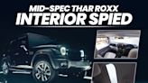 5 Door Mahindra Thar ROXX Mid-spec Variant Interior Spied Undisguised Ahead Of August 15 India Launch - ZigWheels