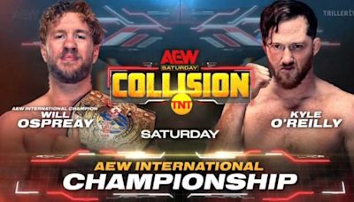 Will Ospreay pondrá en juego el Campeonato Internacional de AEW ante Kyle O'Reilly