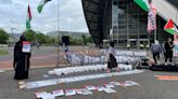 Climate and pro-Palestinian activists target Barclays AGM