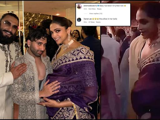 'Why did she allow him to touch her belly?: Orry puts his hand on Deepika Padukone's baby bump; Ranveer Singh looks on [Reactions]