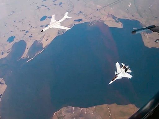 中俄4軍機巡近阿拉斯加 美加攔截 國防部：白令海聯巡5小時 不針對第三方