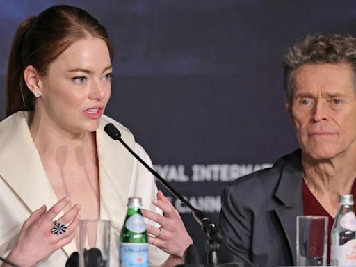 Emma Stone Bombarded With Sex Scenes Questions in Uneasy ‘Kinds of Kindness’ Press Conference