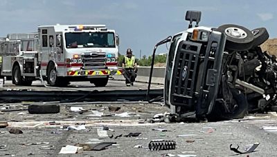 Northbound lanes E470 closed at 88th Avenue after crash northeast of Denver