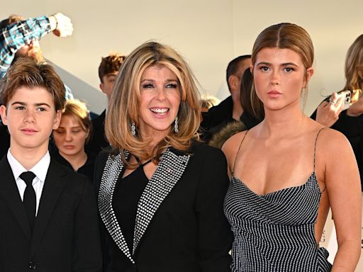 Kate Garraway is joined by her children Darcey and Billy at the NTAs