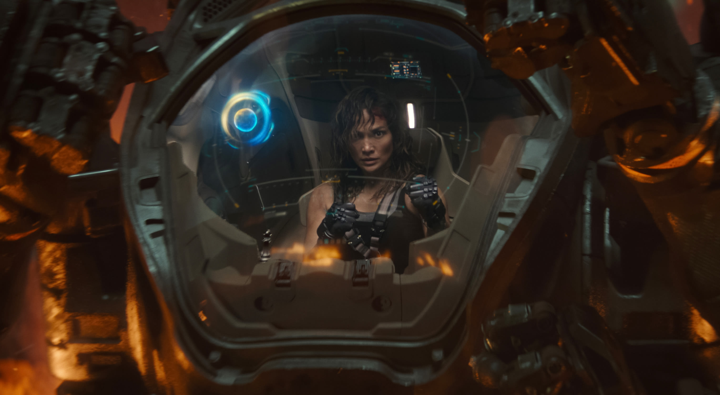 'Atlas': Jennifer Lopez takes on the evil AI bots in overwrought sci-fi thriller