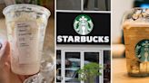 'I would sueee': Customer orders caramel frappuccino from Starbucks, notices something strange inside her drink
