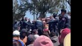 Video: Desnudan y golpean a tres presuntos ladrones en Hidalgo