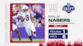 2024 NFL draft: Giants select WR Malik Nabers in Round 1