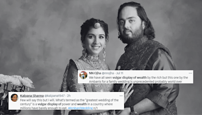 ‘Vulgar Display Of Wealth’ Radhika-Anant Ambani Wedding Has Left Netizens With A Bad Taste