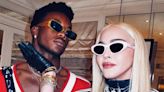 Madonna’s son David Banda wears sporty red dress during night out with mom