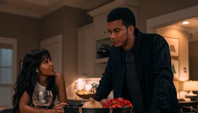 ‘Divorce in the Black’ Stars Meagan Good and Cory Hardrict on Filming That ‘Crazy’ Final Showdown and How They...