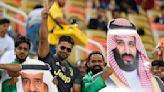 Saudi Arabia reveals high-tech stadium design atop cliff for 2034 World Cup, named for crown prince