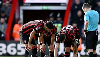 Luis Sinisterra volvió a jugar con Bournemouth y se fue lesionado de nuevo