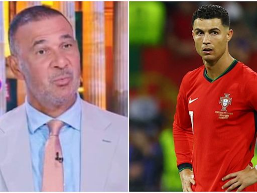 Ruud Gullit has slammed Cristiano Ronaldo for his behaviour during Portugal v Slovenia