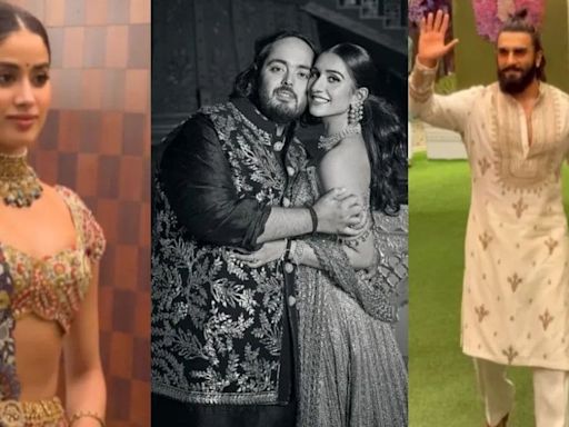 Radhika Merchant-Anant Ambani special Puja ceremony: Ranveer Singh, Janhvi Kapoor and beau Shikhar, Shah Rukh Khan's 'Jawan' director Atlee grace the occasion