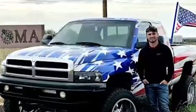 High School Student Who Refused to Remove US Flag from Truck Puts His Vehicle to Work, Drives Across Country for an Amazing Reas