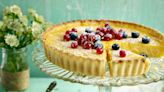 Gordon Ramsay's lemon tart is topped with berries - the ultimate summer dessert