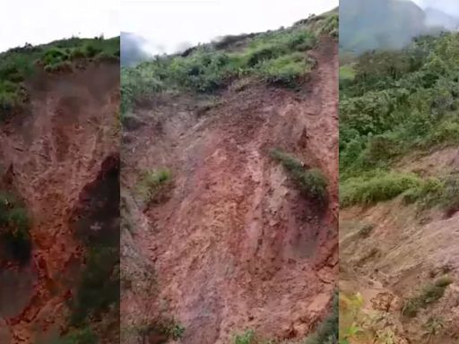 Deslizamiento de tierra en Norte de Santander amenaza a los habitantes: piden reubicación urgente