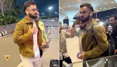 Virat Kohli Leaves for London to Spend Time With Anushka, Akaay, Vamika After T20 WC Win | Watch - News18