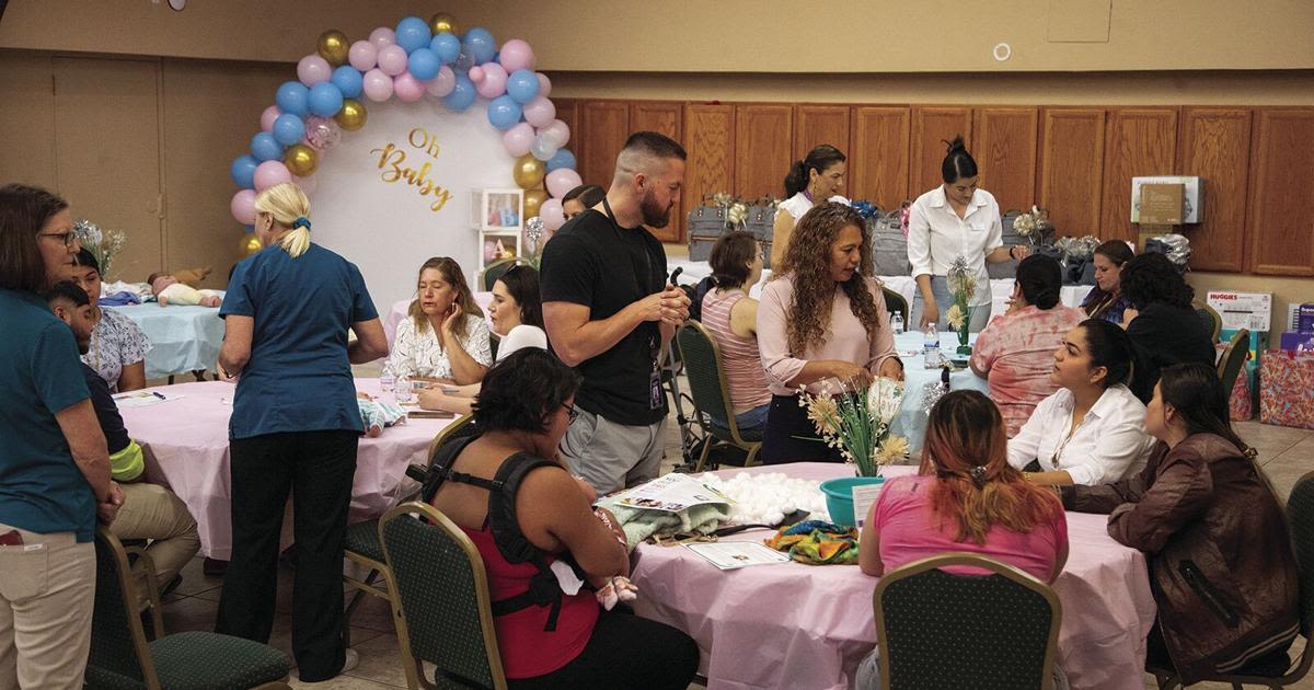 Struggling moms feted with special baby shower