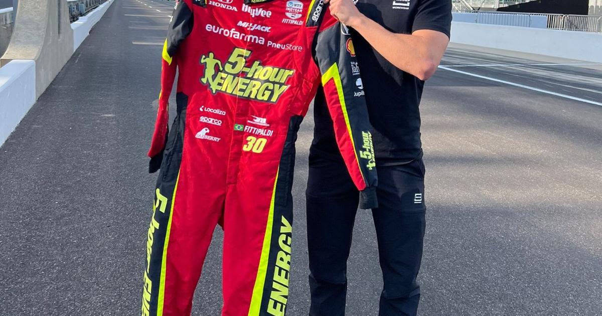 IndyCar Driver Pietro Fittipaldi Auctions Race Day Suit for Brazilian Flood Relief Efforts