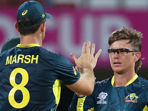 Adam Zampa stars in Australia's win against Namibia at T20 World Cup