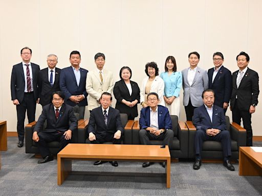 駐日代表謝長廷將卸任 日國會議員團體辦歡送會 (圖)