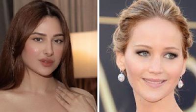 Mahira Sharma's Jennifer Lawrence Moment, Stands Back Gracefully After Falling Off From Stage At An Event