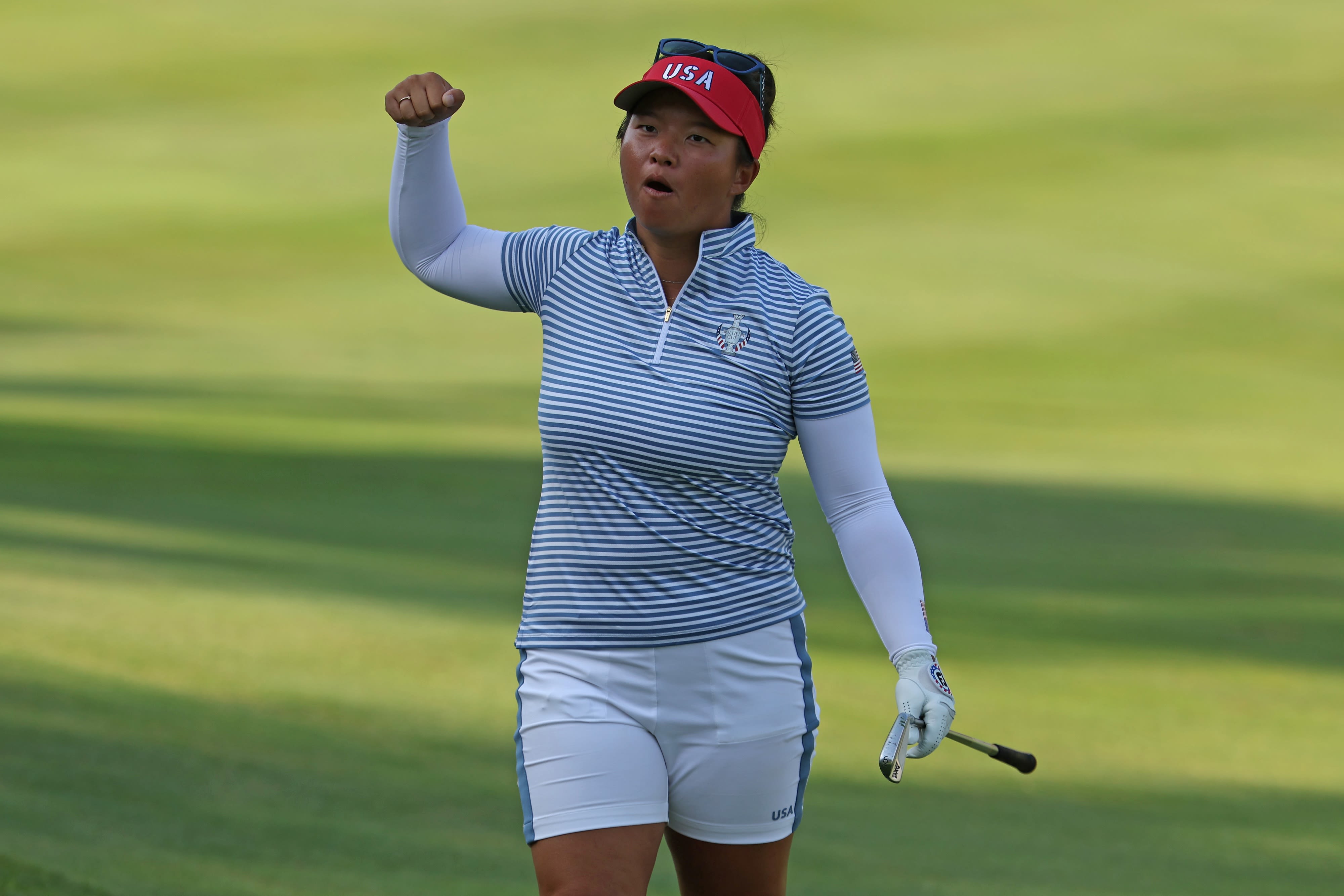 United States earns Saturday split, holds 10-6 lead at the Solheim Cup