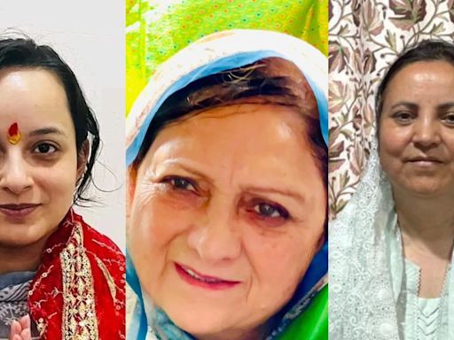 Shagun, Shamima and Sakina: Three women elected to Jammu and Kashmir Assembly