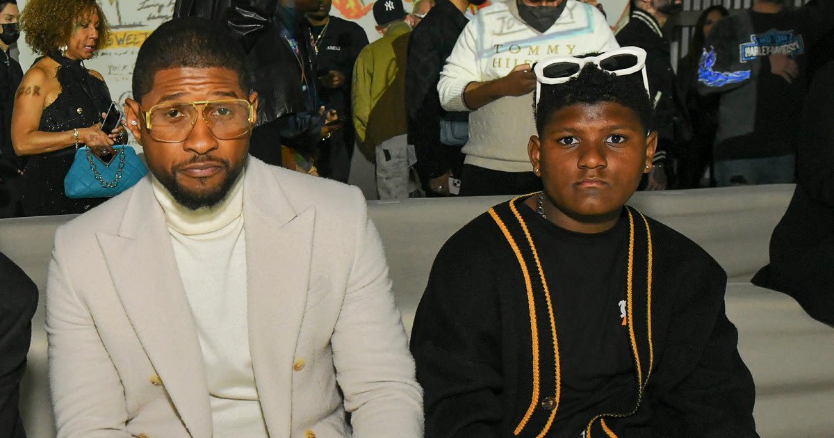 Usher's Son Naviyd Stole His Phone to DM PinkPantheress